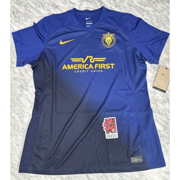 Nike Utah Royals Soccer Jersey NWSL women’s Large 2024 Stadium Primary NEW - Picture 1 of 9